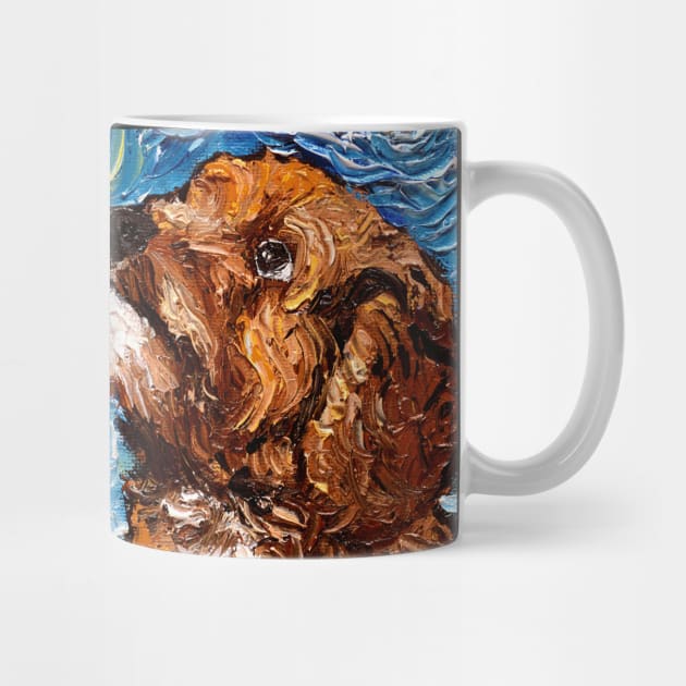 Cavapoo Night by sagittariusgallery